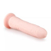 Фаллоимитатор реалистичный на присоске Easytoys бежевый, 21 х 3.4 см фото №3 — секс игрушки: Украина, NO TABOO