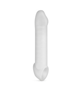 Насадка на член удлиняющая Boners прозрачная, 25.5 х 4.5 см - No Taboo