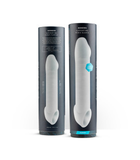 Насадка на член удлиняющая Boners прозрачная, 25.5 х 4.5 см - No Taboo