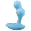 Анальный вибратор Satisfyer Deep Diver с приложением, голубой, 11.2 х 4.3 см фото №1 — секс игрушки: Украина, NO TABOO