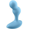 Анальный вибратор Satisfyer Deep Diver с приложением, голубой, 11.2 х 4.3 см фото №4 — секс игрушки: Украина, NO TABOO