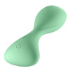 Анальный вибратор Satisfyer Trendsetter с приложением, зелёный, 11.2 х 5 см фото №3 — секс игрушки: Украина, NO TABOO