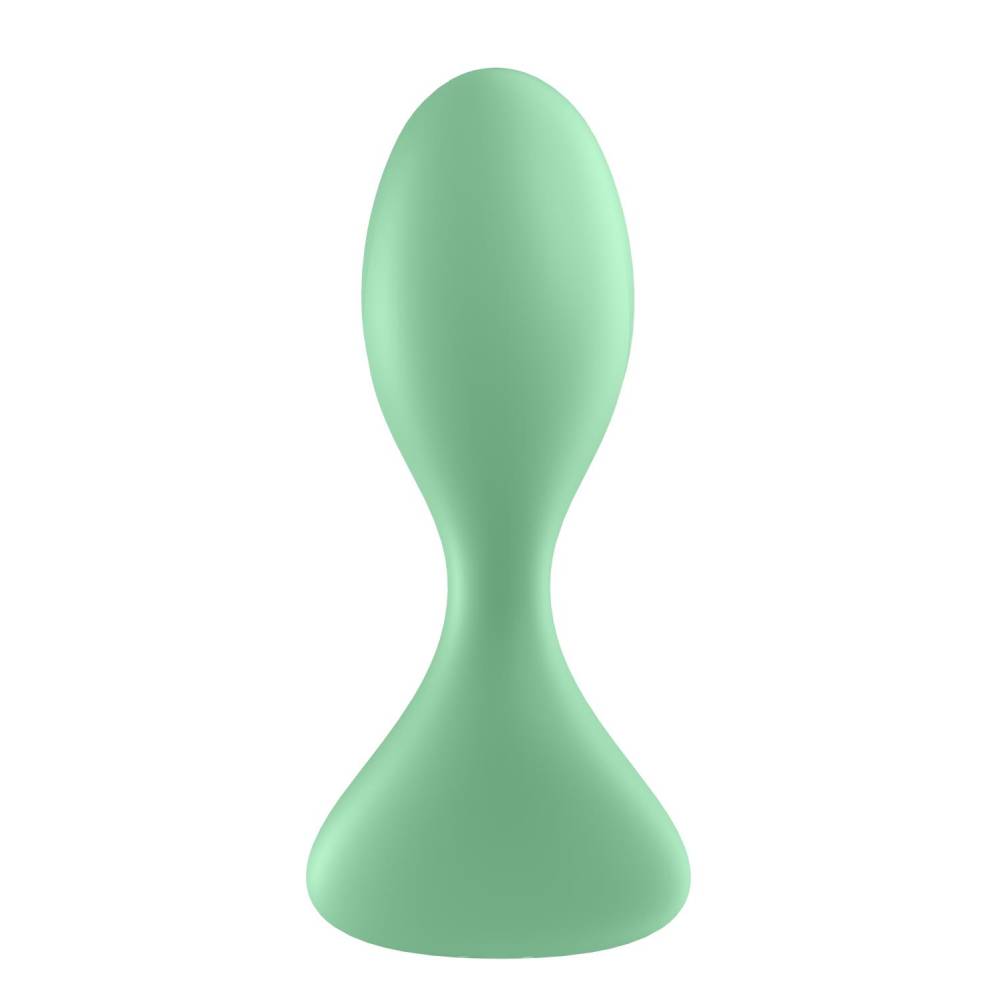 Анальный вибратор Satisfyer Trendsetter с приложением, зелёный, 11.2 х 5 см фото №5 — секс игрушки: Украина, NO TABOO