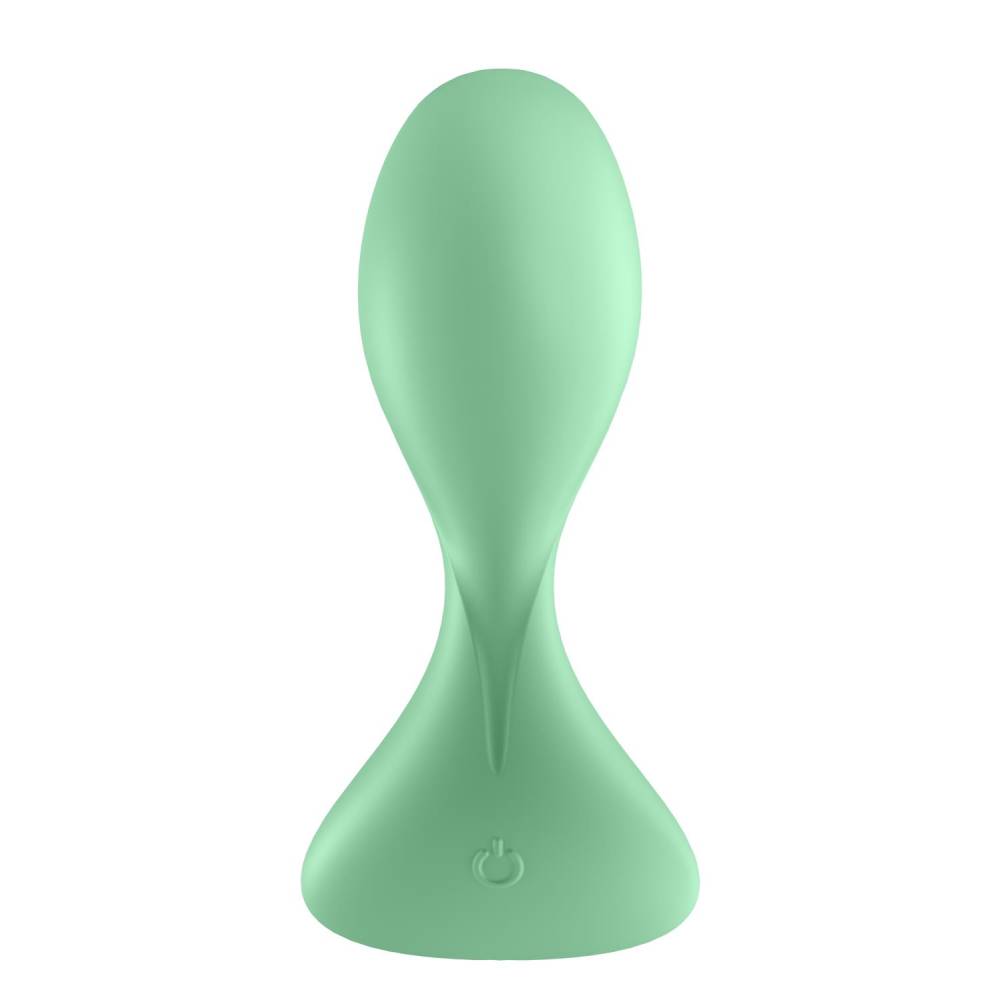 Анальный вибратор Satisfyer Trendsetter с приложением, зелёный, 11.2 х 5 см фото №6 — секс игрушки: Украина, NO TABOO