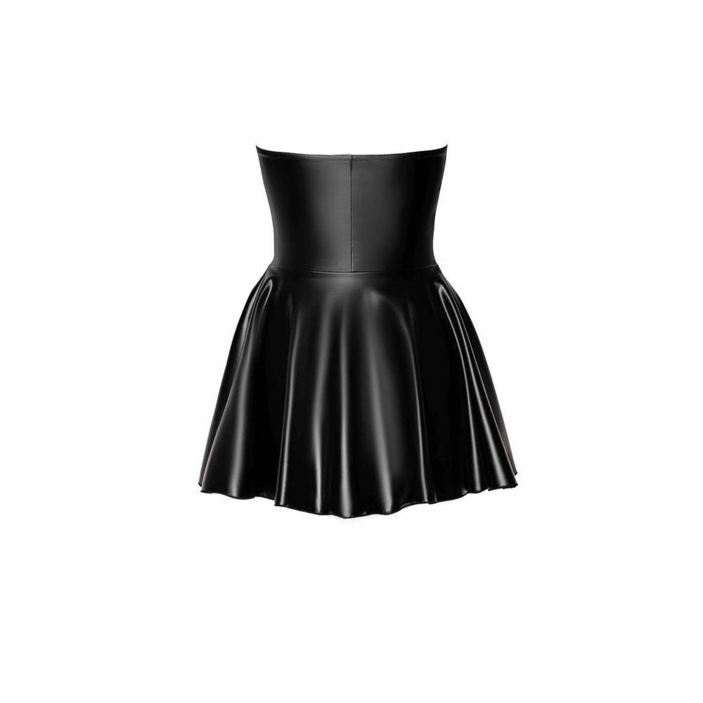 Сексуальное платье винил, M, F308 Noir Handmade Dreamer, с молнией, черное, фото №4 — секс шоп Украина, NO TABOO