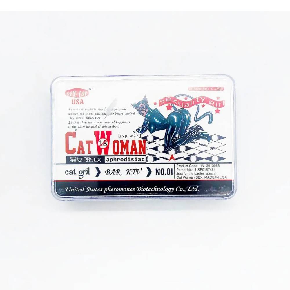 Збудливі краплі для жінок Woman Cat, 4 шт (215355)