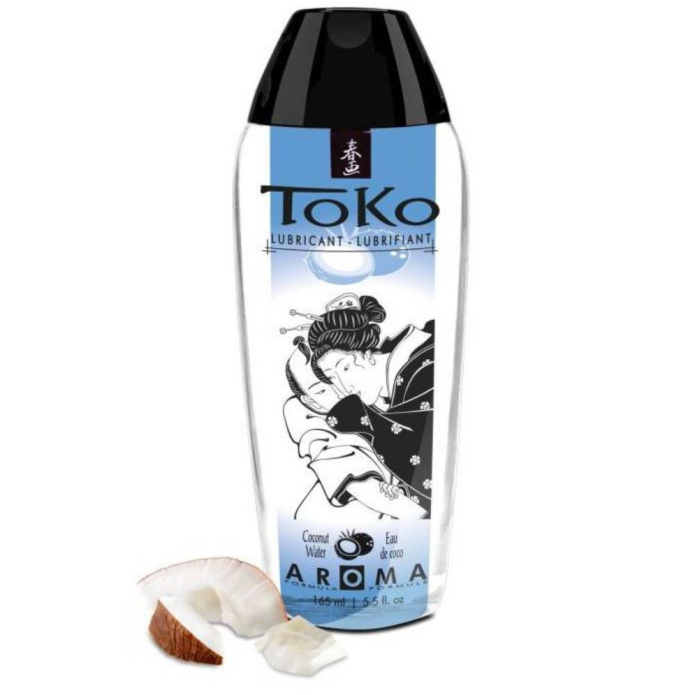 Лубрикант оральный Shunga Toko, со вкусом кокоса, 165 мл, фото №0 — секс шоп Украина, NO TABOO
