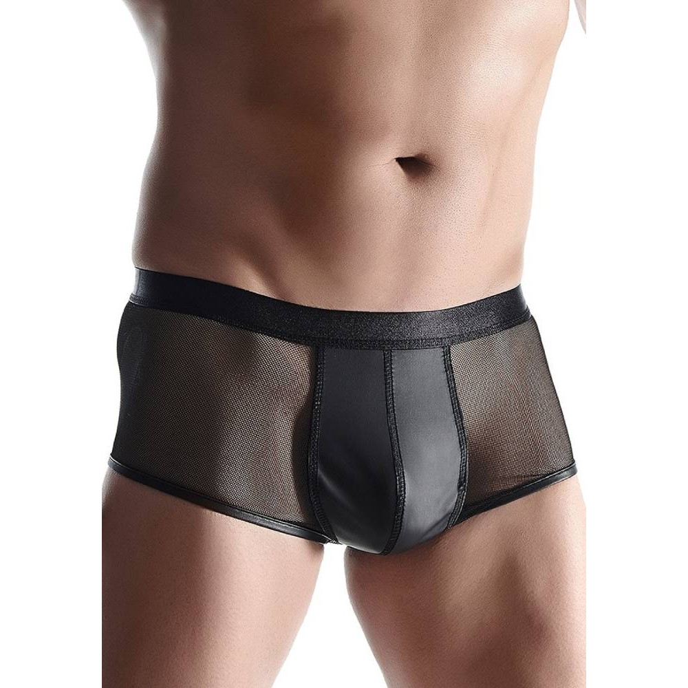 Сексуальные мужские трусы, XL, Regnes Fetish Planet Boxer Wetlook черные, фото №0 — секс шоп Украина, NO TABOO