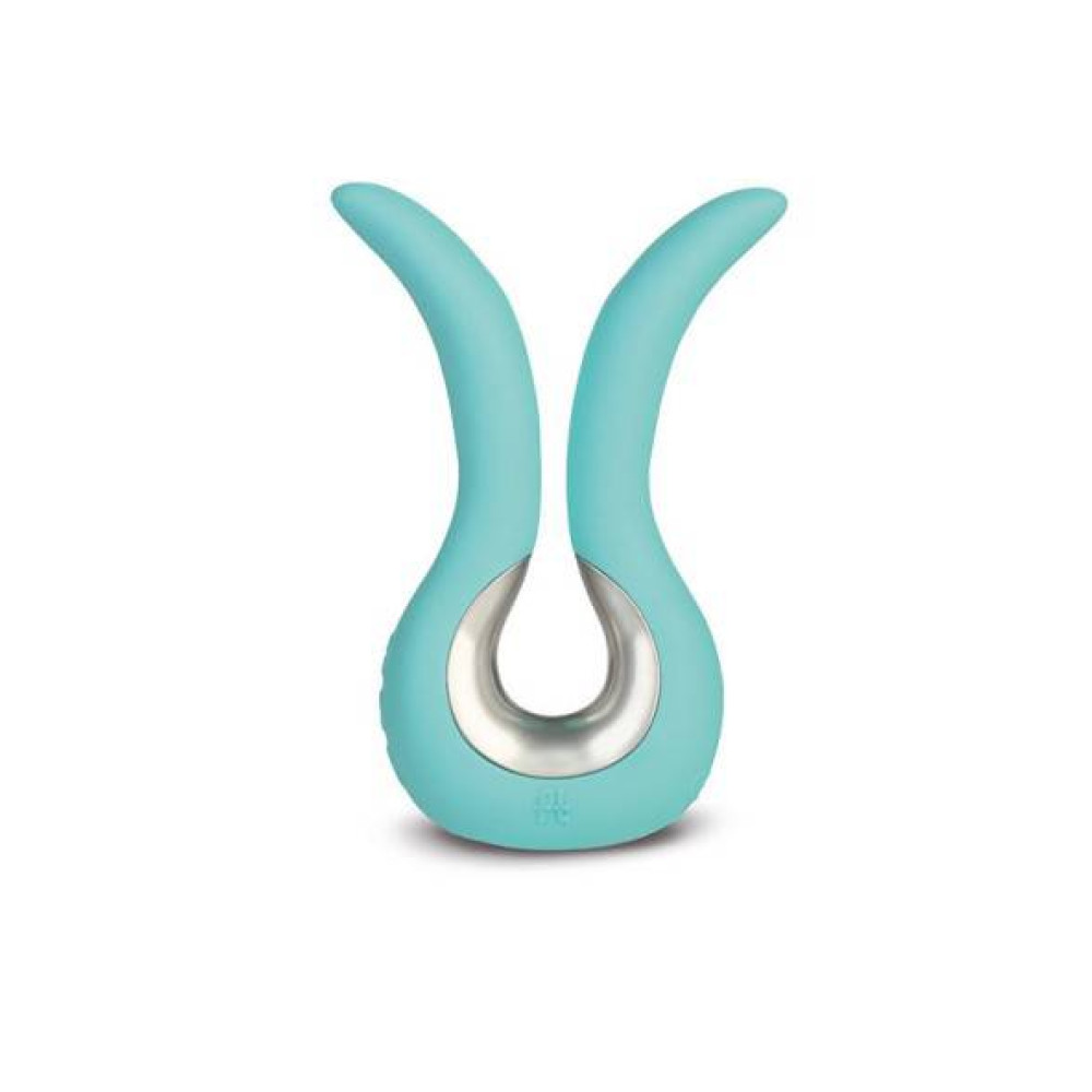 Двойной вибратор универсальный Gvibe Tiffany Mint мятный, 10.5 х 2 см фото №0 — секс игрушки: Украина, NO TABOO