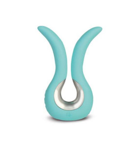 Подвійний вібратор універсальний Gvibe Tiffany Mint м'ятний, 10.5 х 2 см - No Taboo