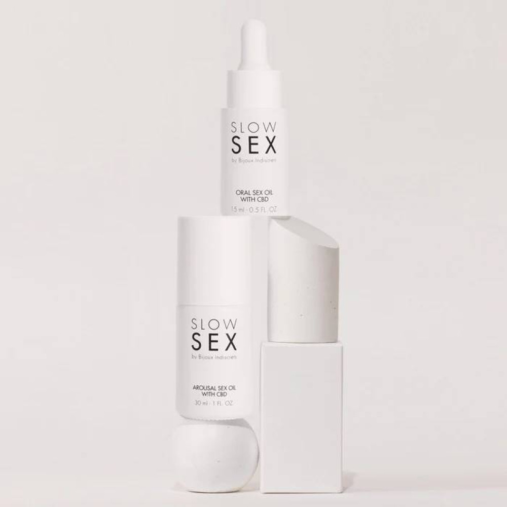 Масло для орального секса CBD Slow Sex Bijoux Indiscrets 15 мл, фото №6 — секс шоп Украина, NO TABOO