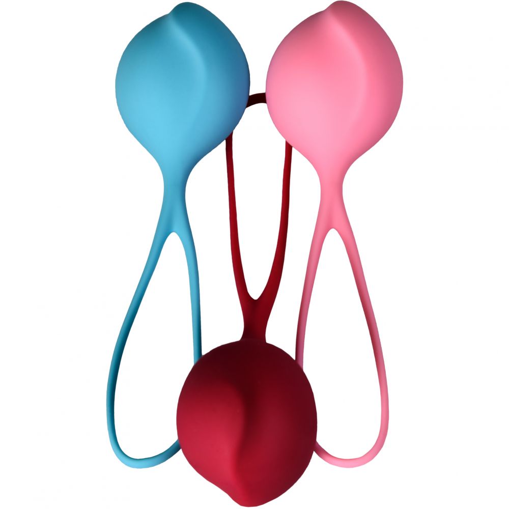 Набор вагинальных шариков Satisfyer разноцветные, 12.6 х 3.8 см фото №5 — секс игрушки: Украина, NO TABOO