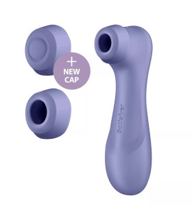 Вакуумный стимулятор клитора Satisfyer Pro 2 с приложением, фиолетовый, 16.4 х 5 см - No Taboo