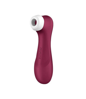 Вакуумный стимулятор клитора Satisfyer Pro 2 с вибрацией, бордовый, 16.4 х 6.5 см - No Taboo