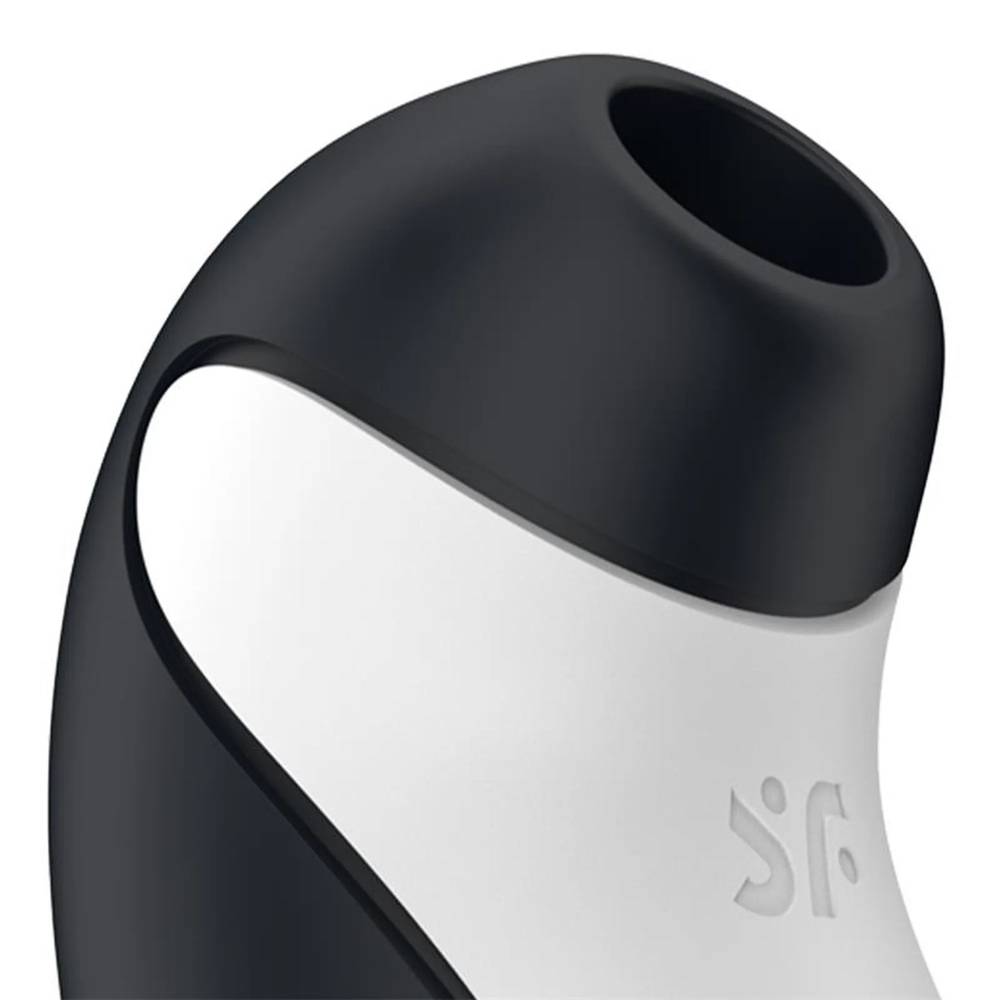 Вакуумный стимулятор клитора Satisfyer Orca черно-белый, 11. х 5.6 см фото №3 — секс игрушки: Украина, NO TABOO