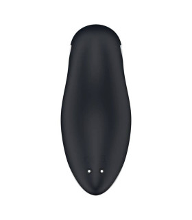 Вакуумный стимулятор клитора Satisfyer Orca черно-белый, 11. х 5.6 см - No Taboo