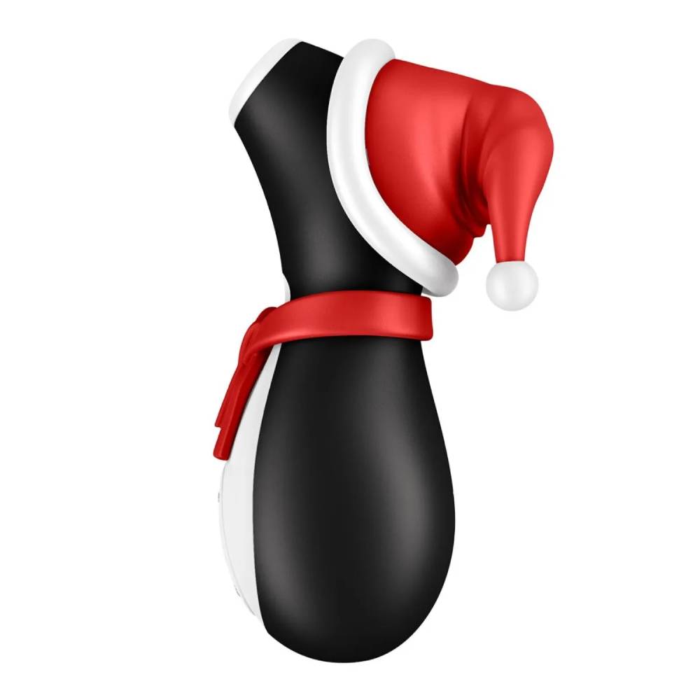 Вакуумный стимулятор клитора Satisfyer Penguin Holiday Edition разноцветный, 12.5 х 6.7 см фото №5 — секс игрушки: Украина, NO TABOO