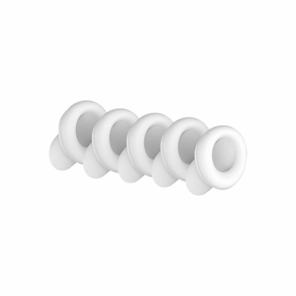 Сменная насадка на вакуумный стимулятор Satisfyer Deluxe Number Two Climax Tips, белая фото №4 — секс игрушки: Украина, NO TABOO