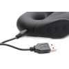 Безремневый страпон с вибрацией Evoke Vibrating Strapless Strap-On черный, 24.7 х 4 см фото №6 — секс игрушки: Украина, NO TABOO