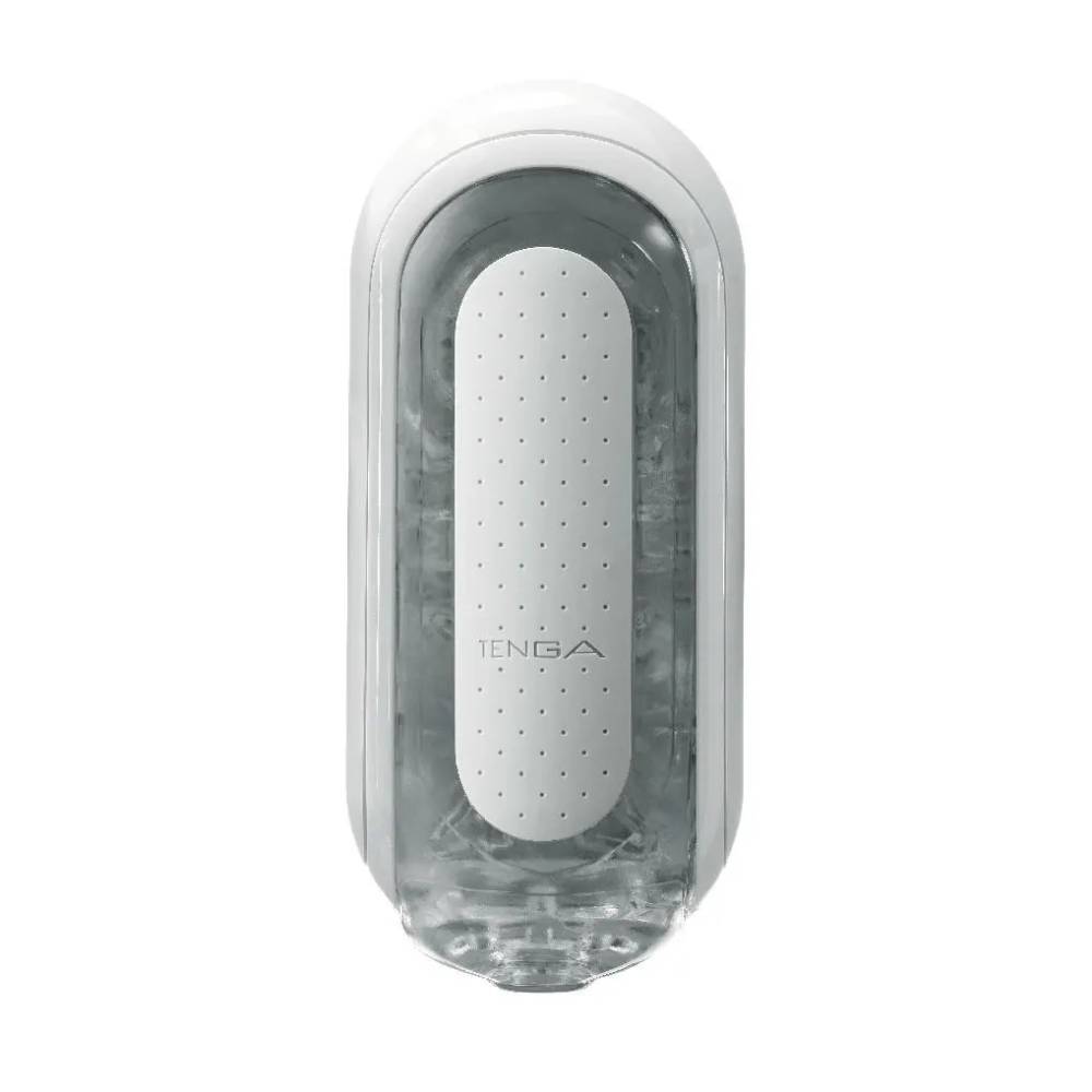 Мастурбатор нереалистичный с вибрацией Tenga - Flip Zero EV белый, 20 х 7 см фото №0 — секс игрушки: Украина, NO TABOO