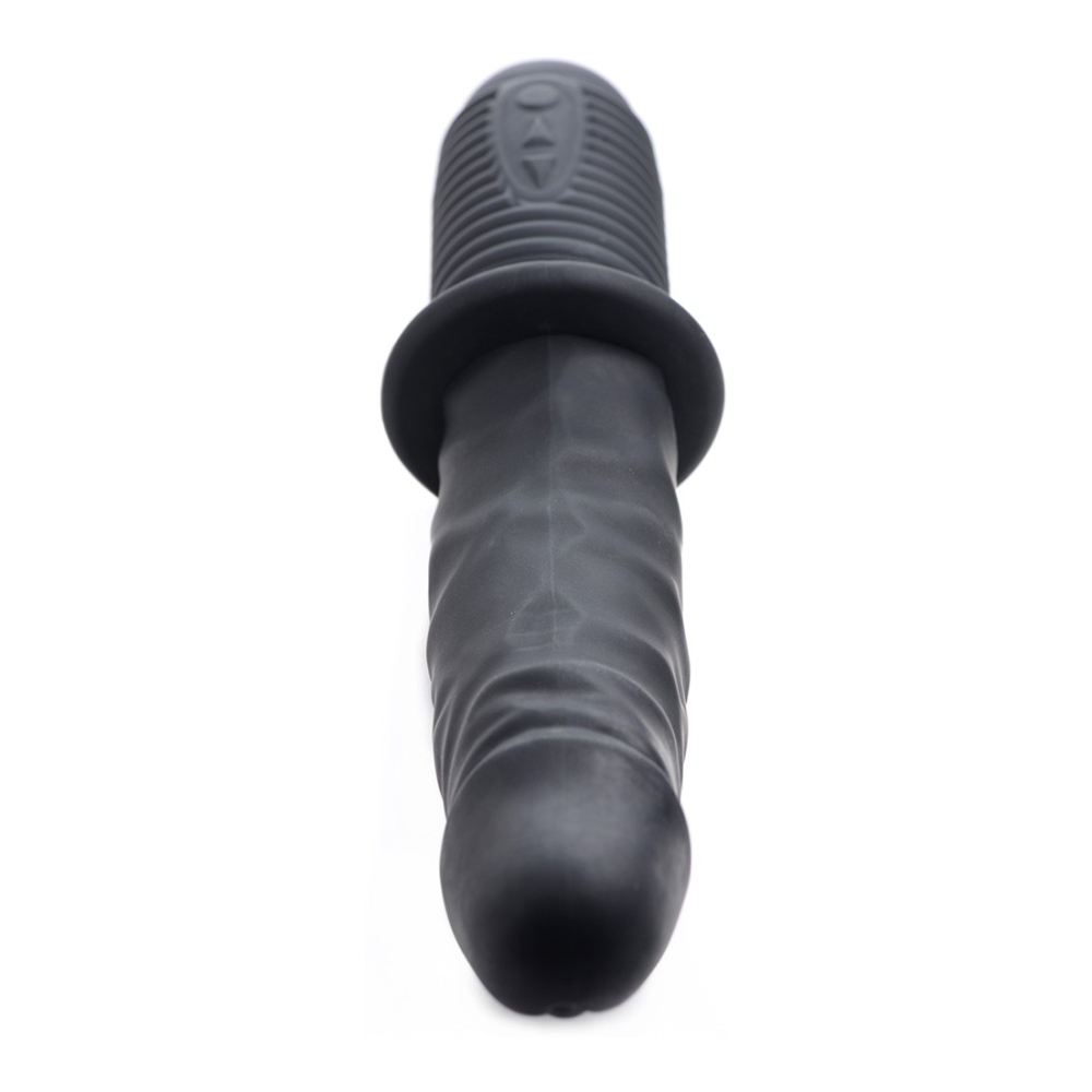 Вибратор реалистичный с фрикциями Power Pounder XR Brands черный, 27.3 х 4.7 см фото №7 — секс игрушки: Украина, NO TABOO