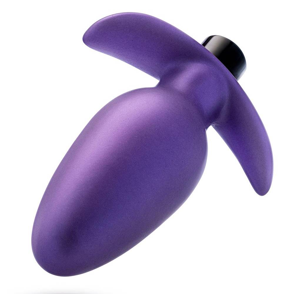 Анальный вибратор Blush Anal Adventures, фиолетовый, 12 х 3.8 см фото №4 — секс игрушки: Украина, NO TABOO