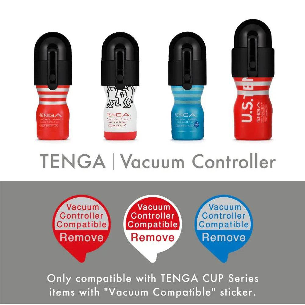Контроллер вакуума автоматический TVC-001 TENGA для мастурбатора, черный фото №4 — секс игрушки: Украина, NO TABOO