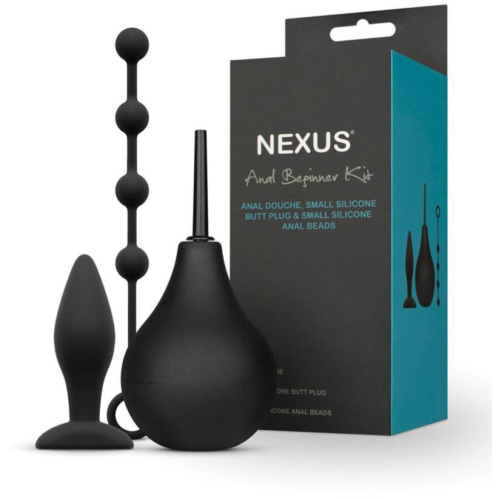 Набор игрушек для анального секса Nexus Anal черный фото №0 — секс игрушки: Украина, NO TABOO