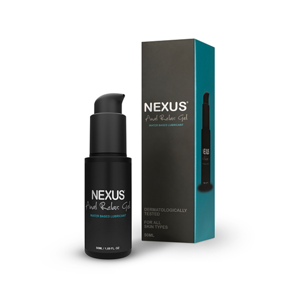 Анальный лубрикант на водной основе Nexus Anal Relax, 50 мл, с расслабляющим и охлаждающим эффектом, фото №0 — секс шоп Украина, NO TABOO