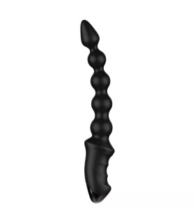 Анальная елочка с вибрацией Nexus Bendz черная, 29.2 х 3.6 см - No Taboo