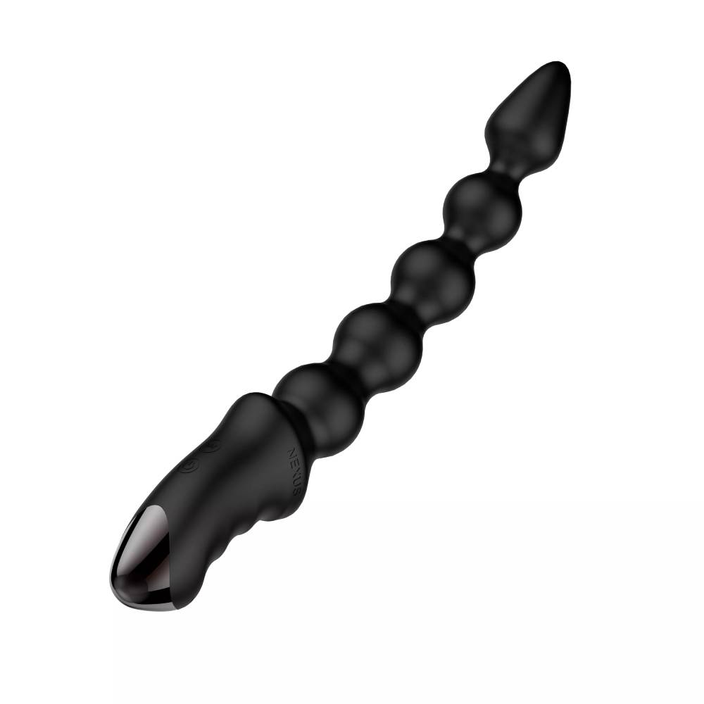 Анальная елочка с вибрацией Nexus Bendz черная, 29.2 х 3.6 см фото №3 — секс игрушки: Украина, NO TABOO