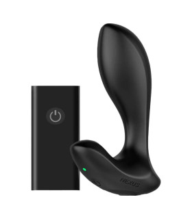 Анальная пробка с вибрацией и дистанционным пультом Nexus Duo Plug черная, 9.8 х 3.3 см - No Taboo