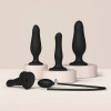 Насадка для страпона с накачкой нереалистичная Strap-On-Me черная, 19 х 6 см фото №4 — секс игрушки: Украина, NO TABOO