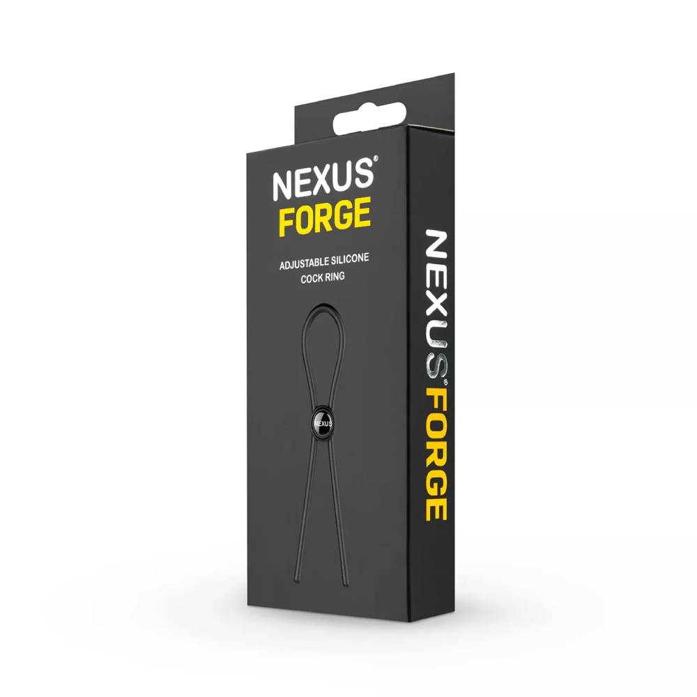 Лассо на член Nexus Forge черное, 30 см фото №2 — секс игрушки: Украина, NO TABOO