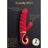 Вибратор-кролик рельефный Gcandy Mini Chili красный, 19 х 3.5 см фото №5 — секс игрушки: Украина, NO TABOO