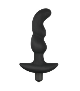 Массажер простаты с вибрацией Easytoys черный, 15.5 х 3.5 см - No Taboo