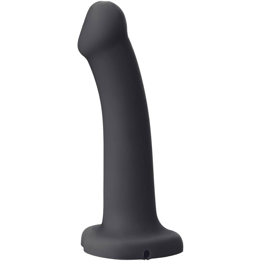 Фалоиммитатор с семяизвержением Strap-On-Me, черный, размер L, 19.6 х 3.6 см фото №6 — секс игрушки: Украина, NO TABOO