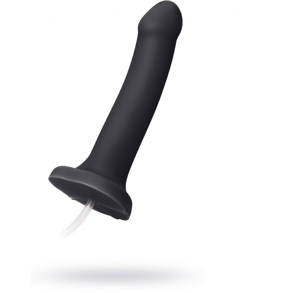 Фалоиммитатор с семяизвержением Strap-On-Me, черный, размер L, 19.6 х 3.6 см фото №8 — секс игрушки: Украина, NO TABOO