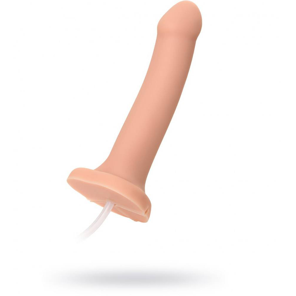Фалоиммитатор с семяизвержением Strap-On-Me, бежевый, размер L, 19.6 х 3.6 см фото №7 — секс игрушки: Украина, NO TABOO