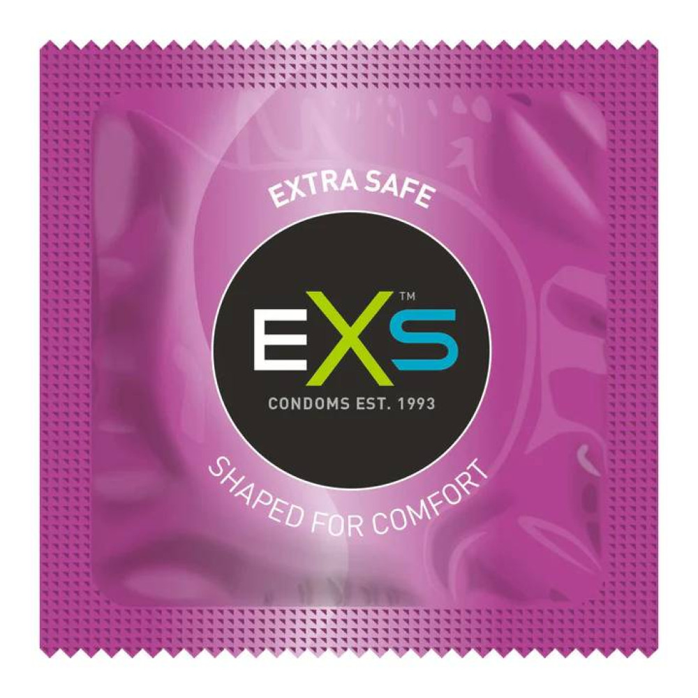 Презерватив EXS Thicker Latex двойная защита, 1 шт, фото №0 — секс шоп Украина, NO TABOO