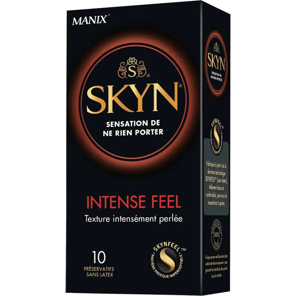 Резинка с рельефом Skyn Intense Feel, безлатексный (полизопрен), 1 шт (217225)