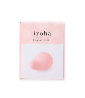 Вібратор для клітора Iroha Midori Tenga, медичний силікон, м'якість зефіру, рожевий - No Taboo