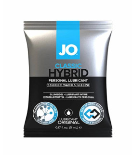 Пробник Лубрикант на водно-силиконовой основе System JO Classic Hybrid, 5 мл - No Taboo