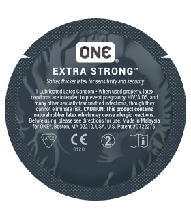 Презерватив прочный One Extra Strong, 1 шт - No Taboo