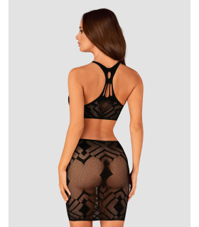 Комплект-сеточка, топ и юбка K101 top & skirt S/M/L, One size - No Taboo