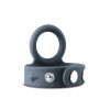 Двойное эрекционное кольцо Boners Cock Ball Strap - S/M, серое фото №3 — секс игрушки: Украина, NO TABOO