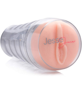 Вагина-мастурбатор реалистичная в колбе Jessie Jane - No Taboo