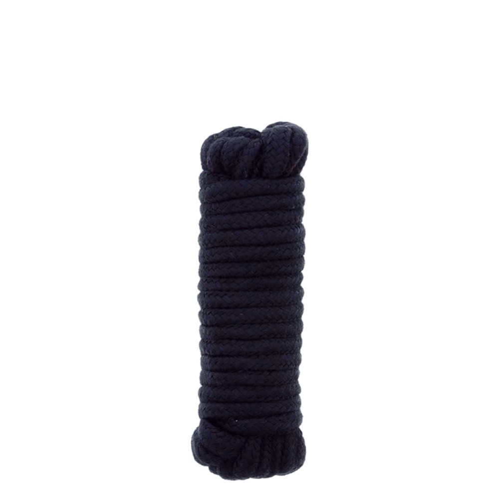 Веревка для бондажа Dreamtoys All Time Favorites, черная, 5 м, фото №0 — секс шоп Украина, NO TABOO