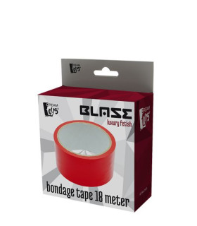 Бондажная лента BLAZE, красная - No Taboo