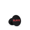 Анальная пробка черного цвета со стоппером Temptasia Slave фото №1 — секс игрушки: Украина, NO TABOO